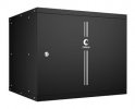 Cabeus Шкаф телекоммуникационный настенный 19" 9U, серия LIGHT разборный, WSC-05D-9U55/45m-BK