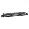 Cabeus Патч-панель 19" (1U), 24 порта RJ-45, категория 6a, PL-24-Cat.6a-SH-Dual