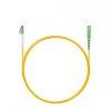 Cabeus Шнур оптический simplex LC/APC-SC/APC 9/125 sm LSZH, FOP(s)-9-LC/APC-SC/APC-1m